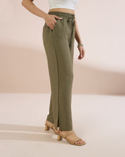 Load image into Gallery viewer, 4221A Loom Slit-Hem Linen Trousers
