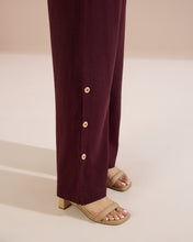 Load image into Gallery viewer, 4236 Relaxed Linen Button Down Trousers