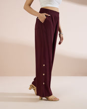Load image into Gallery viewer, 4236 Relaxed Linen Button Down Trousers
