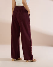 Load image into Gallery viewer, 4236 Relaxed Linen Button Down Trousers