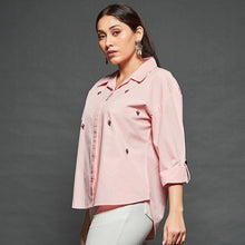 Load image into Gallery viewer, 5042 Crystal Poplin Shirt