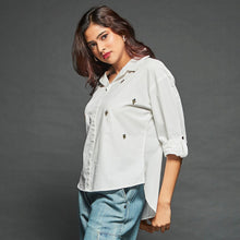 Load image into Gallery viewer, 5042 Crystal Poplin Shirt