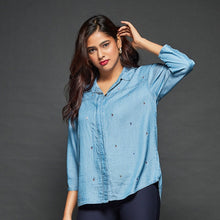 Load image into Gallery viewer, 5045 Twinkle Denim Shirt