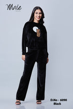 Load image into Gallery viewer, 6090 Velvet Jumper Travel Co-ord Set