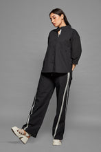 Load image into Gallery viewer, 6117N Cotton Ponlin Striped Co-ord Set