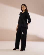 Load image into Gallery viewer, 6185 Purple Embroidered Set
