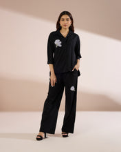 Load image into Gallery viewer, 6185 Purple Embroidered Set