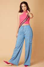 Load image into Gallery viewer, 4177 Wide Leg Cargo Jeans