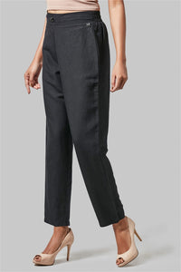 4026 Straight Fit Linen Pants