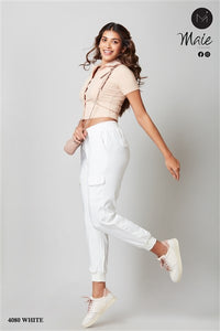 4080 Women's Plain Regular Pants