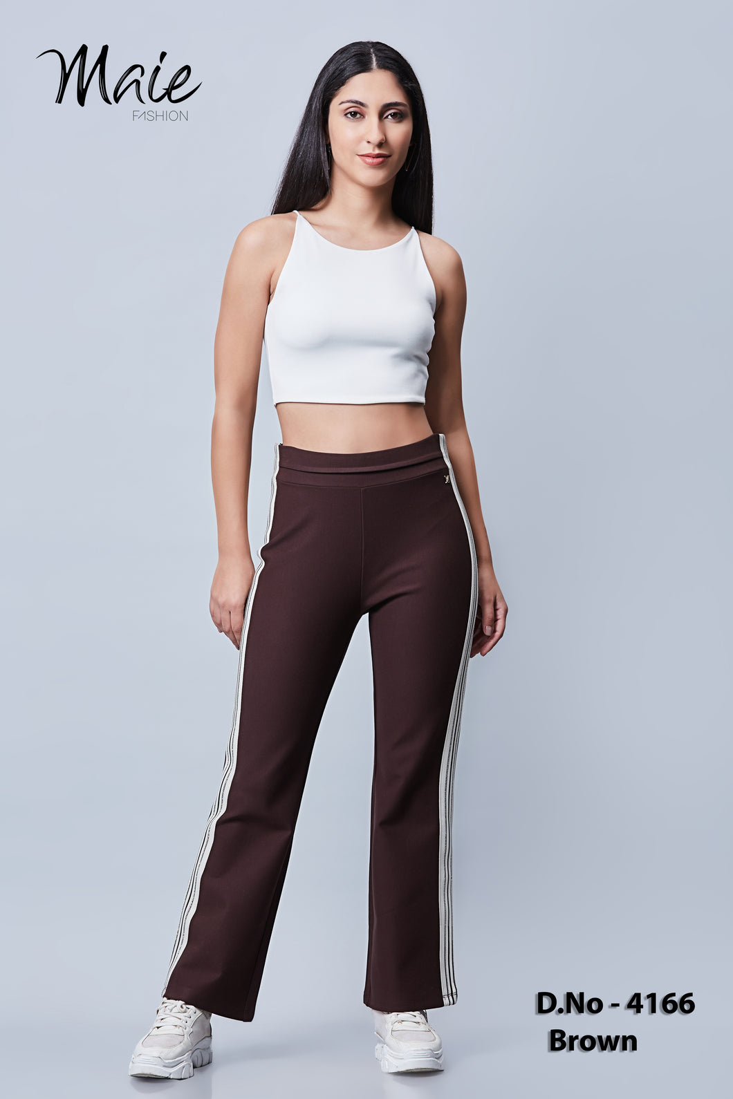 4166 Knitted Pant With Side Pocket