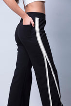 Load image into Gallery viewer, 4168 Knit Bell Bottom Pants with Side Strips
