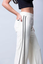 Load image into Gallery viewer, 4168 Knit Bell Bottom Pants with Side Strips
