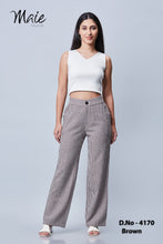 Load image into Gallery viewer, 4170 Women&#39;s Checkered Trousers
