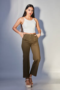 4174 Wide Leg Denim Pants