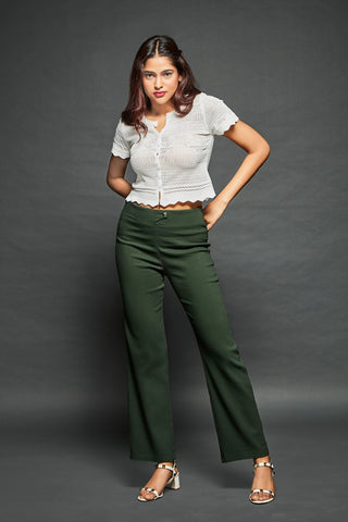 4179 Regular Fit Knit Pants