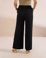 Load image into Gallery viewer, 4221A Loom Slit-Hem Linen Trousers
