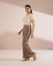 Load image into Gallery viewer, 4224 High-Waist Knitted Trousers

