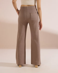4224 High-Waist Knitted Trousers