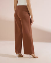 Load image into Gallery viewer, 4227 Wide-Leg Pants with Button Detail
