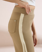 Load image into Gallery viewer, 4229 Contrast Side‑Stripe Wide Leg Pants
