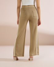 Load image into Gallery viewer, 4229 Contrast Side‑Stripe Wide Leg Pants
