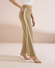 Load image into Gallery viewer, 4229 Contrast Side‑Stripe Wide Leg Pants
