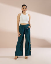 Load image into Gallery viewer, 4236 Relaxed Linen Button Down Trousers
