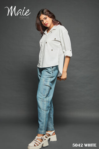 5042 Crystal Poplin Shirt