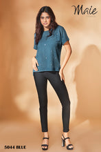 Load image into Gallery viewer, 5044 Women Ribbed Relaxed Shirt
