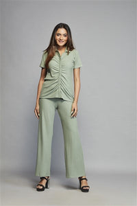 6030 Ruched Front Co-ord Set