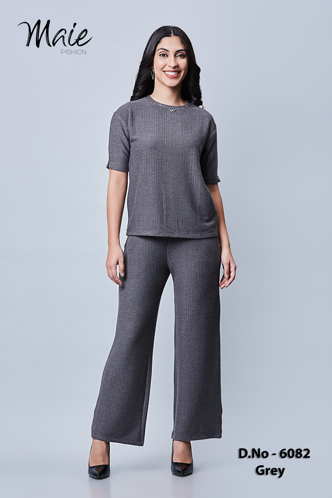 6082 Women's Knitted Co-ord set