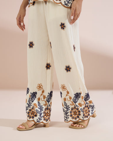6186 Embroidered Kaftan Set