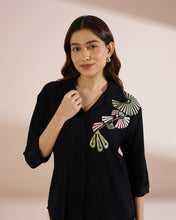 Load image into Gallery viewer, 6188 Flora Embroidered Shirt Set
