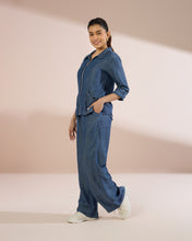 Load image into Gallery viewer, 6203 Zipper Denim Set

